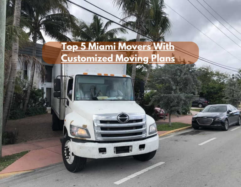 Top 5 Moving Companies with Customized Moving Plans in Miami