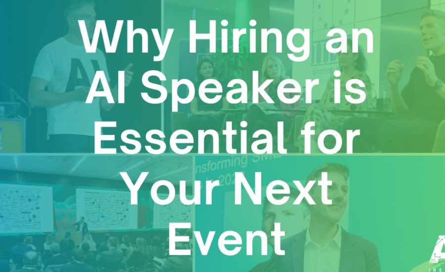 Why Your Next Corporate Event Needs an AI Expert Speaker